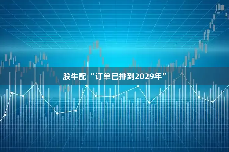 股牛配 “订单已排到2029年”