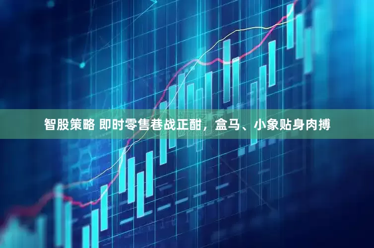 智股策略 即时零售巷战正酣，盒马、小象贴身肉搏
